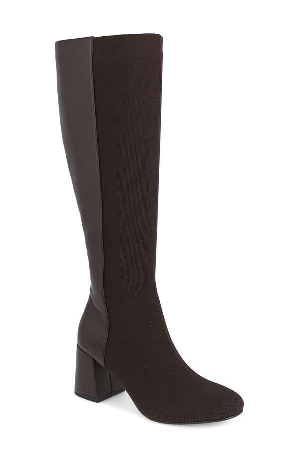 ミア レディース シューズ ブーツ・レインブーツ MIA Bettina Knee High Boot Chocolate チョコレート|ReVida 店