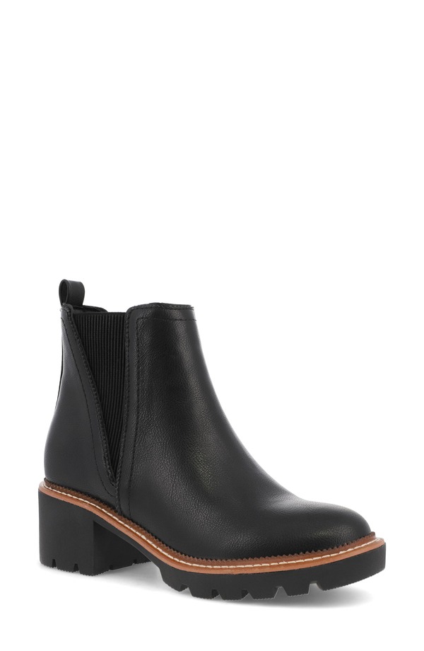 ミア レディース シューズ ブーツ・レインブーツ チェルシーブーツ チェルシー MIA Paula Chelsea Boot Black ブラック｜ReVida 店 14,686円