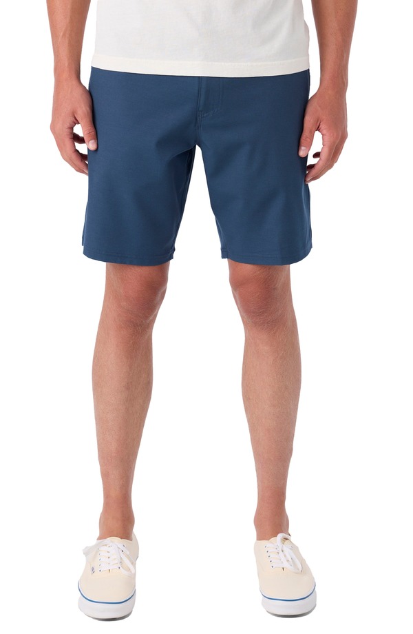 オニール メンズ ボトムス ハーフパンツ・ショーツ ショートパンツ O'Neill Reserve Light Check 19-Inch Wateresistant Hybrid Shorts Navy ネイビー｜ReVida 店