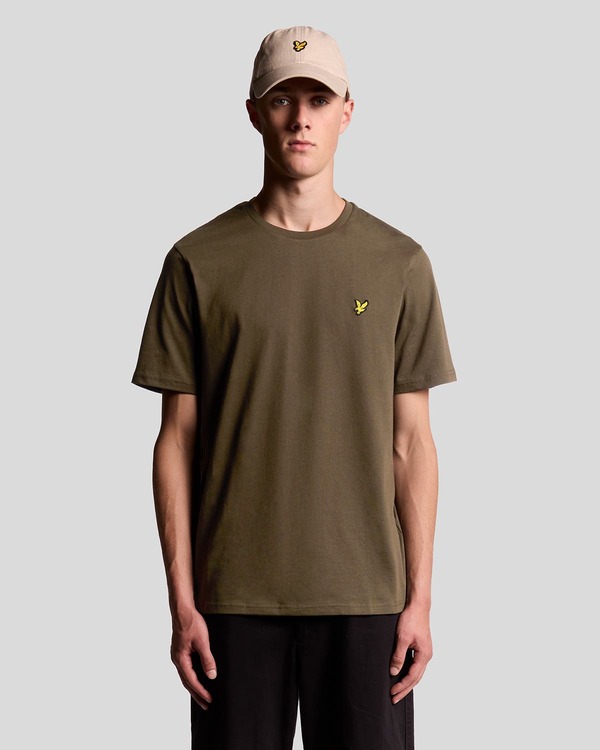 ライルアンドスコット メンズ トップス プルオーバー 労働者の一団のど首 Lyle \u0026 Scott Crew Neck Short Sleeve T-Shirt Olive オリーブ