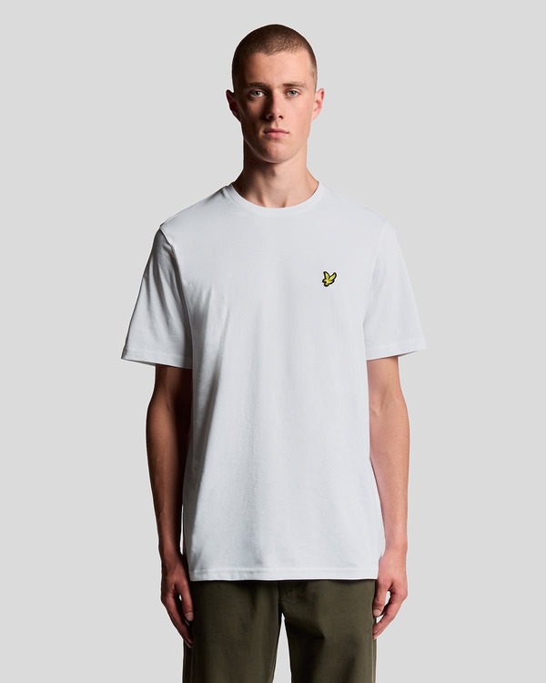 ライルアンドスコット メンズ トップス プルオーバー 労働者の一団のど首 Lyle \u0026 Scott Crew Neck Short Sleeve T-Shirt White 白いこと