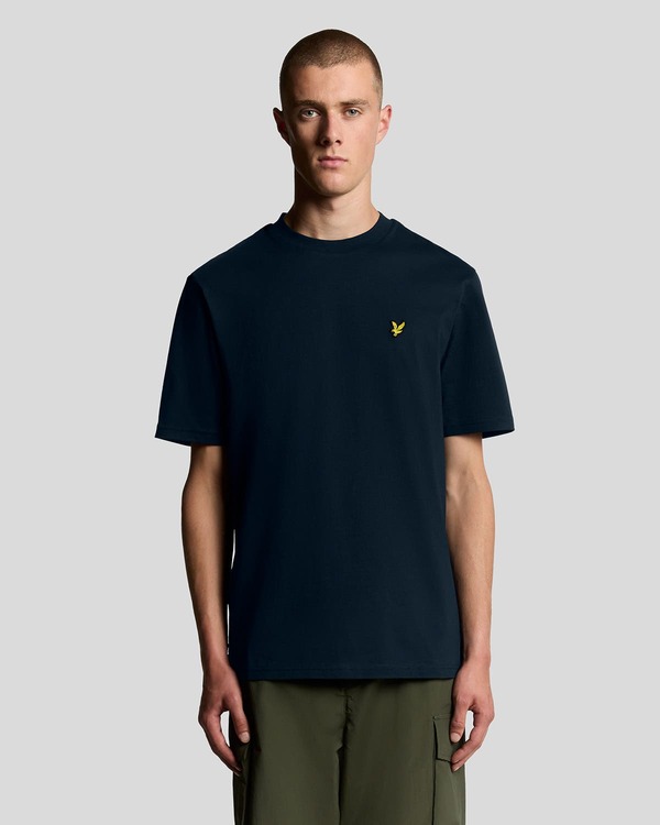 ライルアンドスコット メンズ トップス プルオーバー Lyle \u0026 Scott Oversized T-Shirt Dark Navy 米国海軍