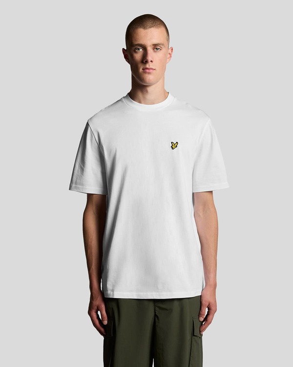 ライルアンドスコット メンズ トップス プルオーバー Lyle \u0026 Scott Oversized T-Shirt White 白いこと