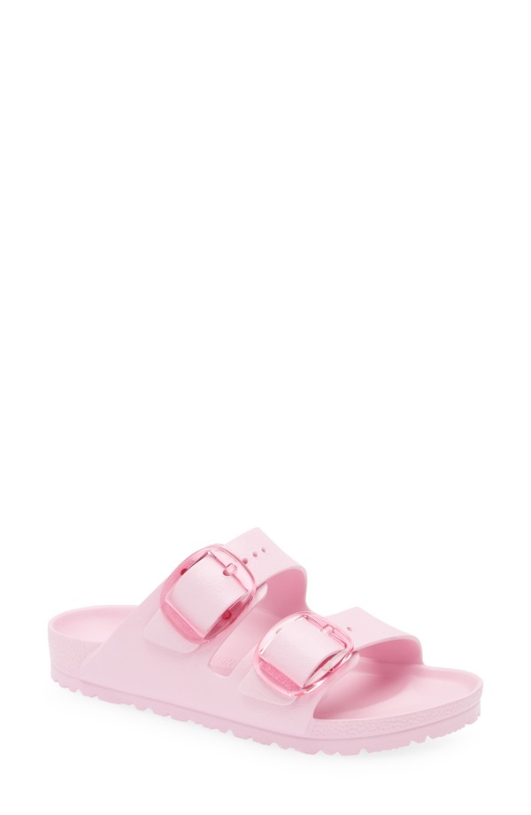 ビルケンシュトック レディース シューズ サンダル Birkenstock Arizona Big BuckleVA Waterproof Slide Sandal Fondant Pink サクラ色