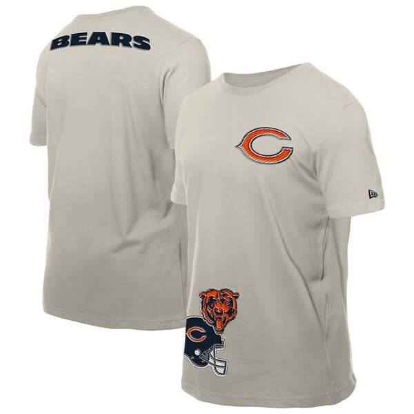 ニューエラ メンズ トップス Tシャツ Men's New Era Light Beige Chicago Bears Multi Patch T-Shirt Light Beige ベージュ|ReVida 店