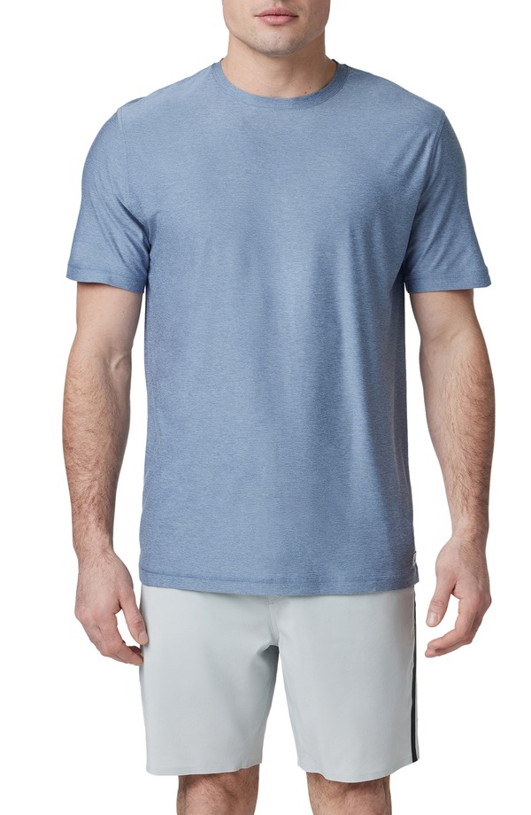 ビュオーリ メンズ トップス Tシャツ Vuori Strato Tech T-Shirt Chambray Heather ヘザー