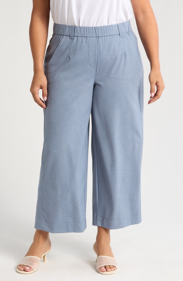ウィット&ウィズダム レディース ボトムス レギンス ワイドレッグ パンツ Wit & Wisdom Glider Skyrise Wide Leg Pants Infinity Blue ブルー