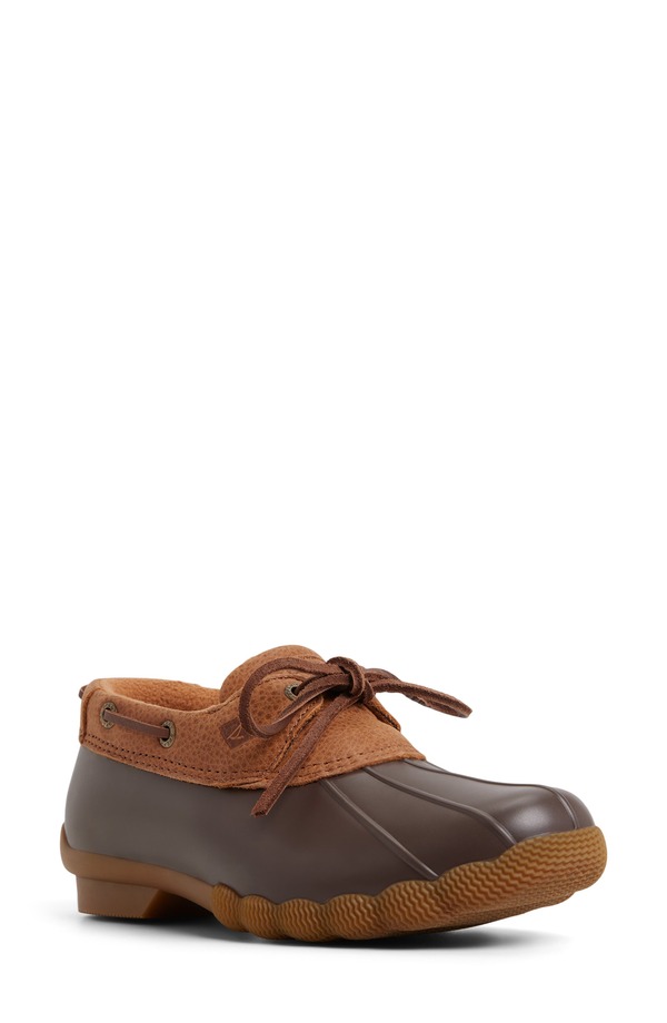 スペリー レディース シューズ パンプス Sperry Saltwaterproof Rain Shoe Medium Brown ブラウン