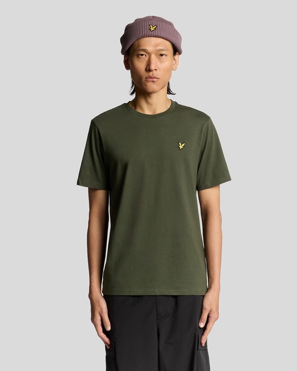 ライルアンドスコット メンズ トップス プルオーバー 労働者の一団のど首 Lyle \u0026 Scott Crew Neck Short Sleeve T-Shirt Deep Depths