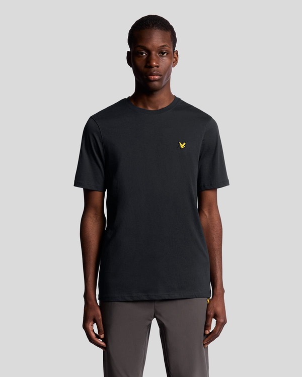 ライルアンドスコット メンズ トップス プルオーバー 労働者の一団のど首 Lyle \u0026 Scott Core Short Sleeve Crew Neck T-shirt Dark Navy 米国海軍