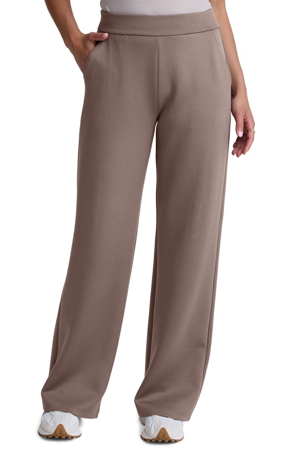 ビヨンドヨガ レディース ボトムス カジュアルパンツ ワイドレッグ スウェットパンツ Beyond Yoga In The Flowide Leg Sweatpants Cappuccino