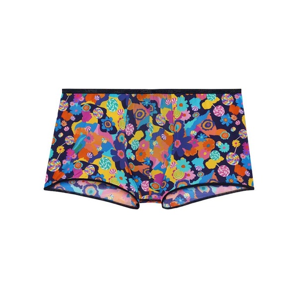ホム メンズ アンダーウェア トランクス HOM Willy Trunk Multico Print マルチカラー|ReVida 店
