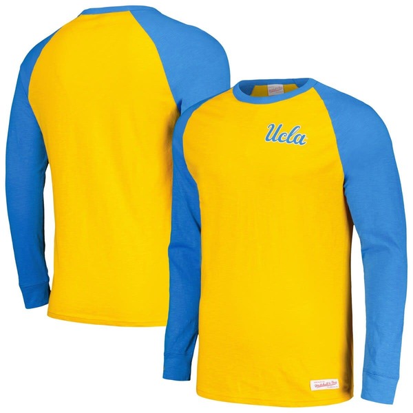 ミッチェル\u0026ネス メンズ トップス プルオーバー Men\u0027s Mitchell \u0026 Ness Blue UCLA Bruins Legendary Slub Raglan Long Sleeve T-Shirt Blue 青色