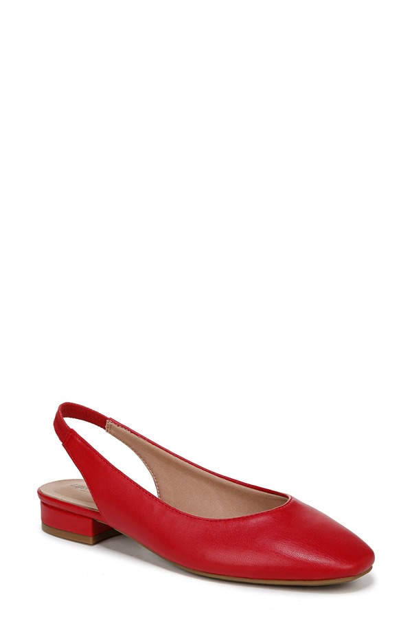 ライフストライド レディース シューズ パンプス LifeStride Claire Slingback Flat Red レッド｜ReVida 店