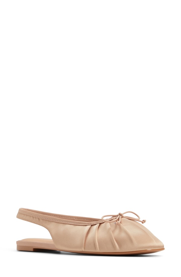 アルド レディース シューズ パンプス ALDO Arlet Slingback Ballerina Flat Beige ベージュ|ReVida 店