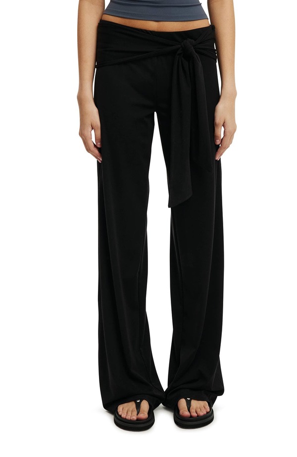 コットンオン レディース ボトムス レギンス Cotton Women's Honey Tie Pant Black ブラック 12,735円