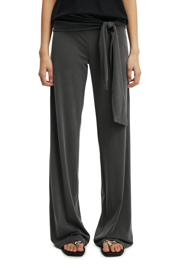 コットンオン レディース ボトムス レギンス Cotton Women's Honey Tie Pant Charcoal チャコール