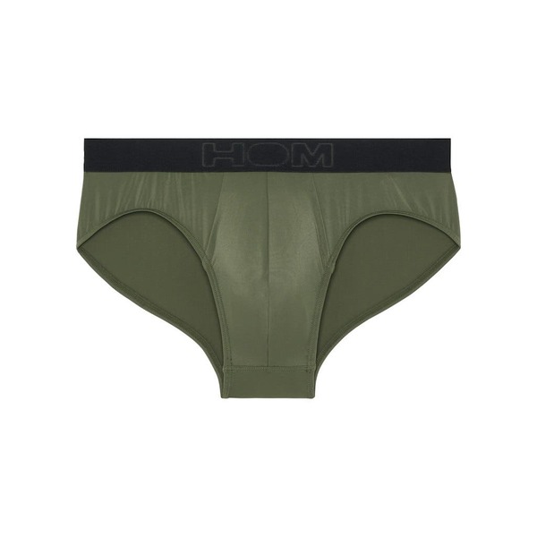 ホム メンズ アンダーウェア ブリーフパンツ ミニ HOM Supersoft Mini Briefs Khaki Green グリーン