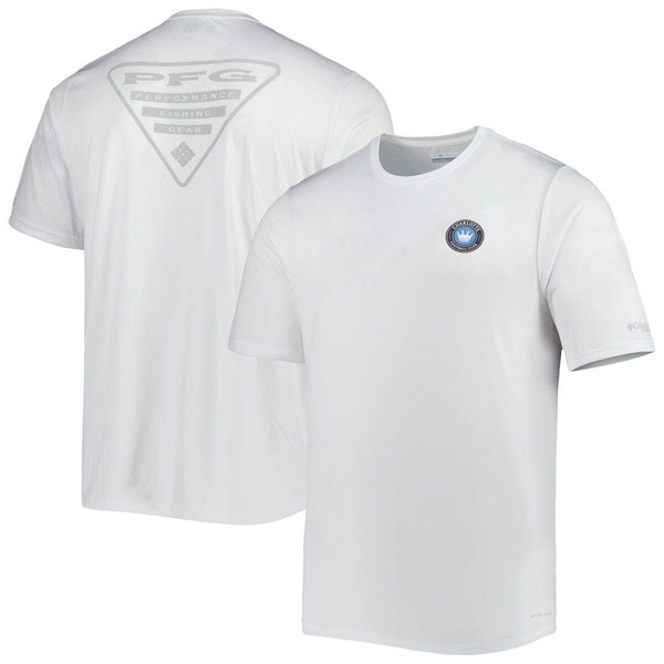 コロンビア メンズ トップス プルオーバー Men\u0027s Columbia White Charlotte FC Terminal Tackle Omni-Shade T-Shirt White 白いこと
