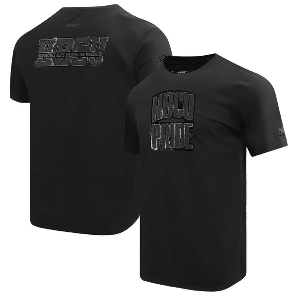 プロスタンダード メンズ トップス Tシャツ トリプルブラック Men's Pro Standard Black HBCU Triple Black T-Shirt Black ブラック