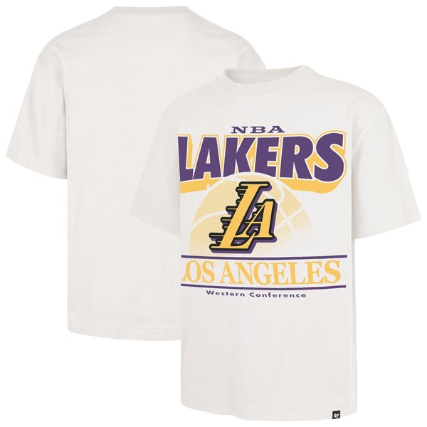 フォーティーセブン メンズ トップス プルオーバー Men\u0027s\u002747 White Los Angeles Lakers City Edition Shifty Foundation T-Shirt White 白いこと