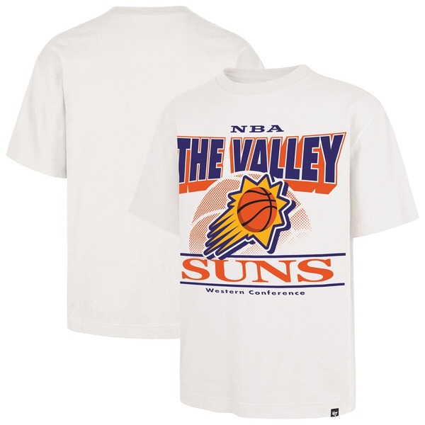 フォーティーセブン メンズ トップス プルオーバー Men\u0027s\u002747 White Phoenix Suns City Edition Shifty Foundation T-Shirt White 白いこと
