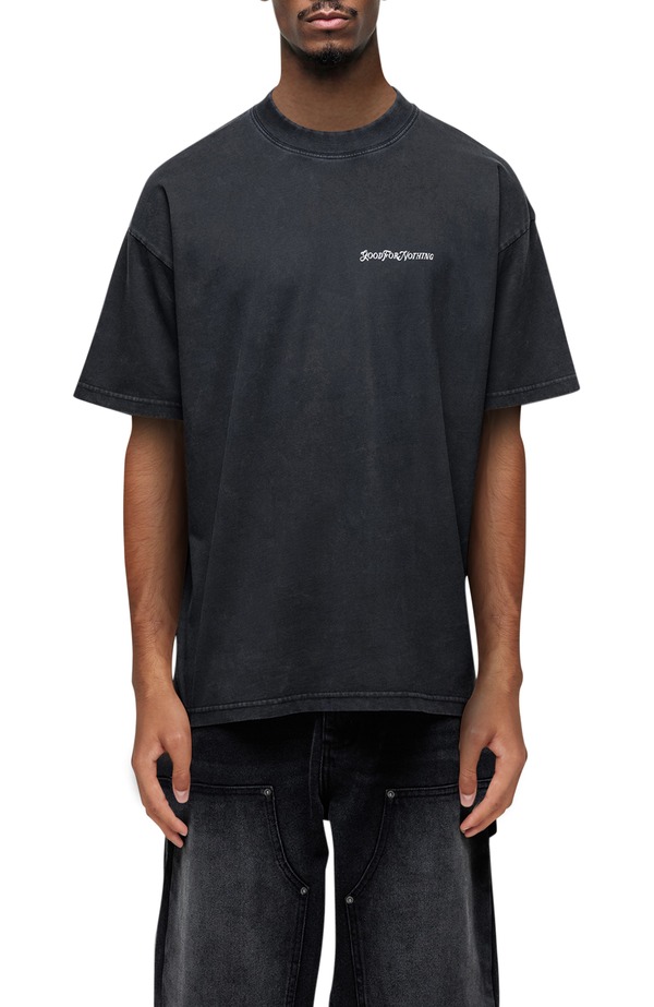グッドフォーナッシング メンズ トップス プルオーバー ヴィンテージ Good For Nothing Vintage Wash Relaxed T-Shirt Black 黒いこと