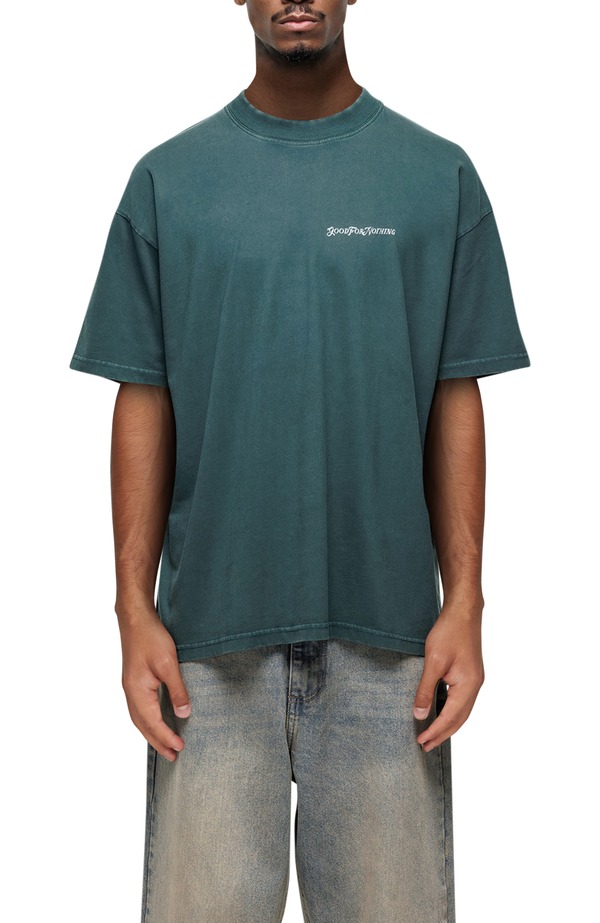 グッドフォーナッシング メンズ トップス プルオーバー ヴィンテージ Good For Nothing Vintage Wash Relaxed T-Shirt Green 緑であること