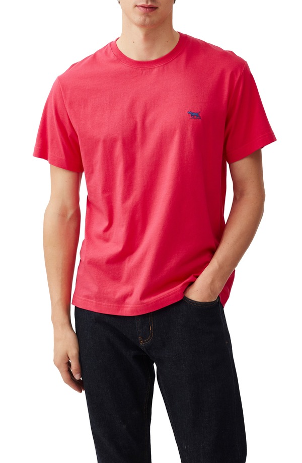 ロッドアンドグン メンズ トップス プルオーバー Rodd \u0026 Gunn The Gunn T-Shirt Electric Pink サクラ色