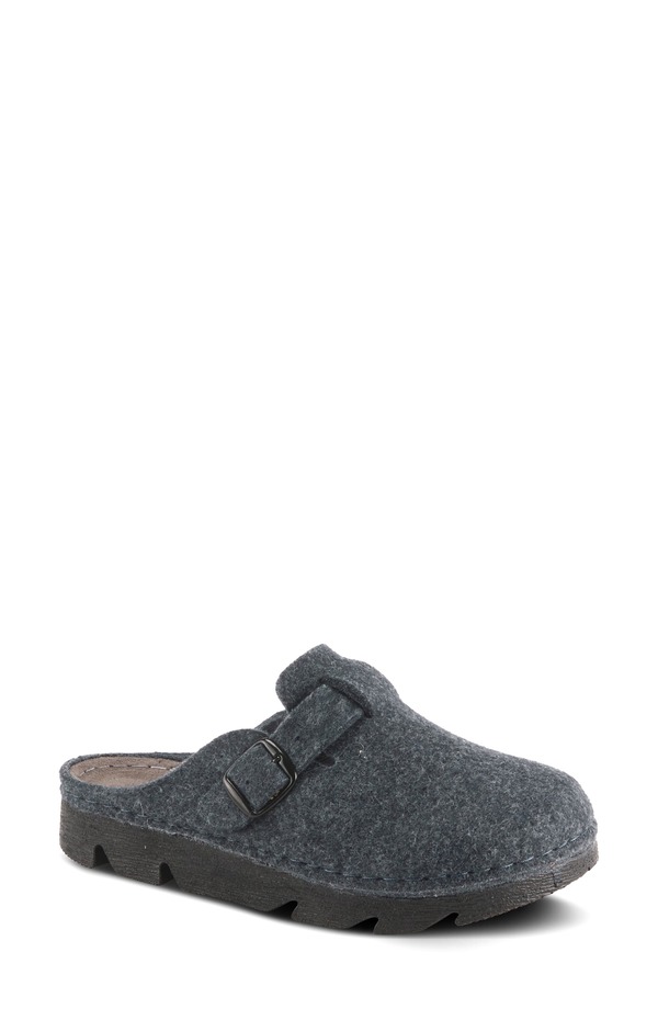フレクサス レディース シューズ ヒール Flexus by Spring Step Clogger Mule Navy ネイビー|ReVida 店