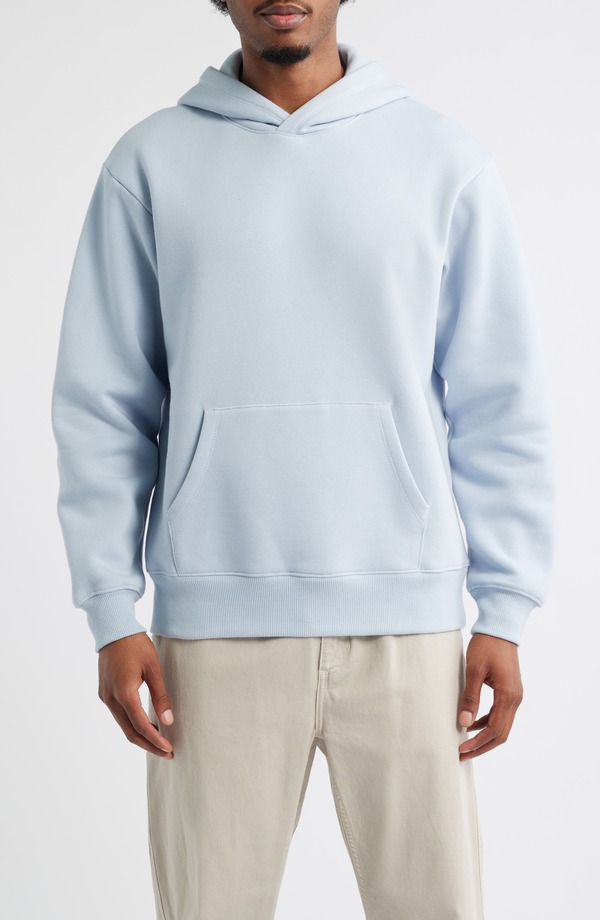 ビーピー メンズ アウター パーカー・スウェット フリース BP. Fleece Hoodie Blue Subdued ブルー