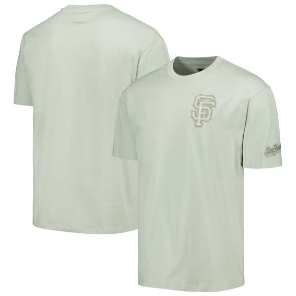労働者階級標準尺度 メンズ トップス プルオーバー Men\u0027s Pro Standard Mint San Francisco Giants Neutral CJ Dropped Shoulders T-Shirt Mint ペパーミント
