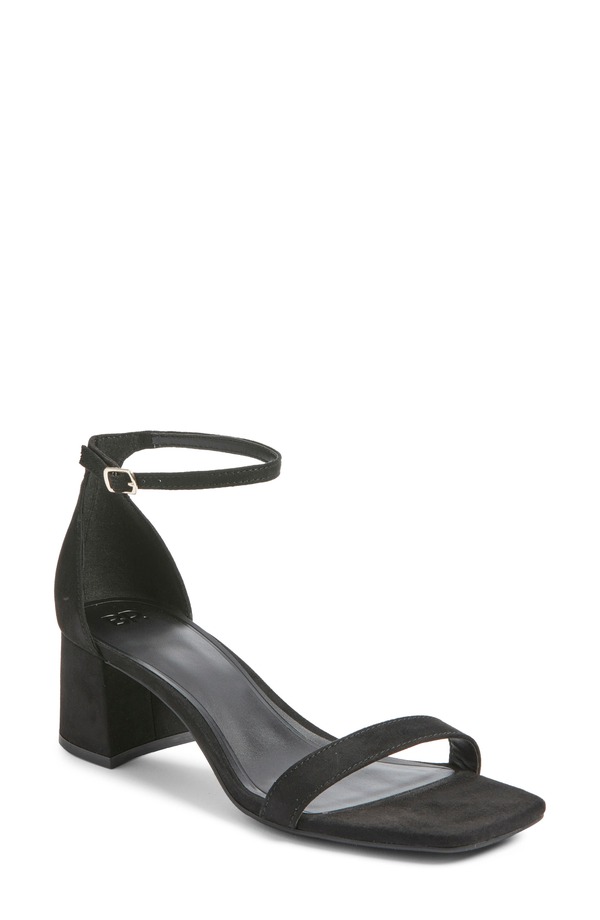 ビーピー レディース シューズ 踵 サンダル アンクル BP. Zenankle Strap Sandal Black 黒いこと