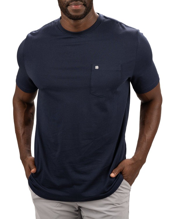 ブラックローバー メンズ トップス Tシャツ Black Clover Luxe Tee SS Navy ネイビー