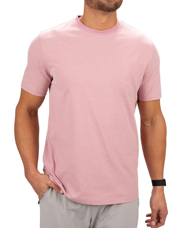 黒いことローバー メンズ トップス プルオーバー Black Clover Slub Tee SS Cosmic Pink サクラ色