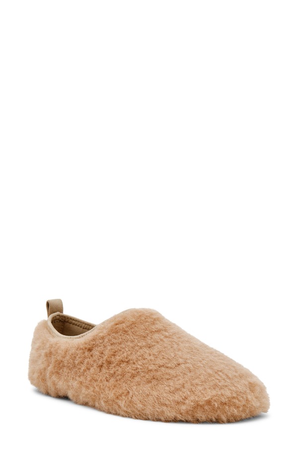 スティーブ マデン レディース シューズ パンプス Steve Madden Mino Faux Fur Flatan Faux Fur タン