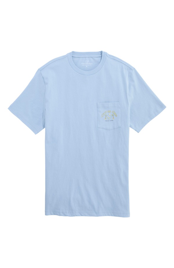 ヴァインヤードヴァインズ メンズ トップス プルオーバー グラフィック vineyard vines Banana Hammock Graphic T-Shirt Del Mar Blue 青色