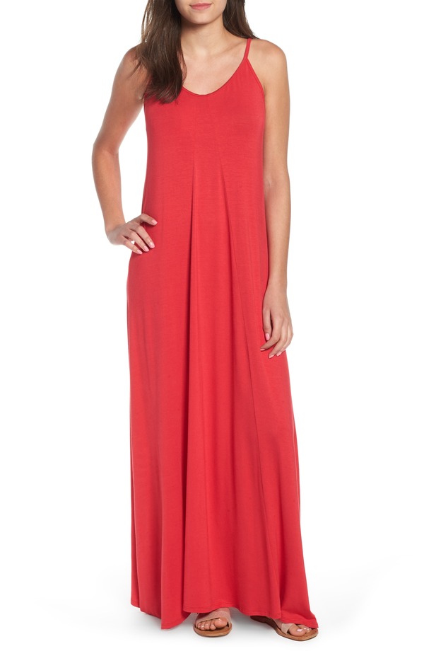 ラブアペラ レディース トップス ワンピース マキシ Loveappella Maxi Dress Red Lipstick レッド