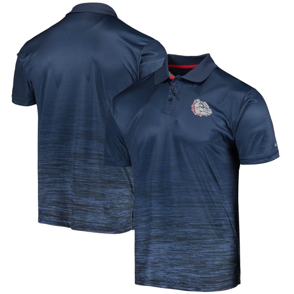 コロシアム メンズ トップス ポロシャツ Men's Colosseum Navy Gonzaga Bulldogs Marshall Polo Navy ネイビー