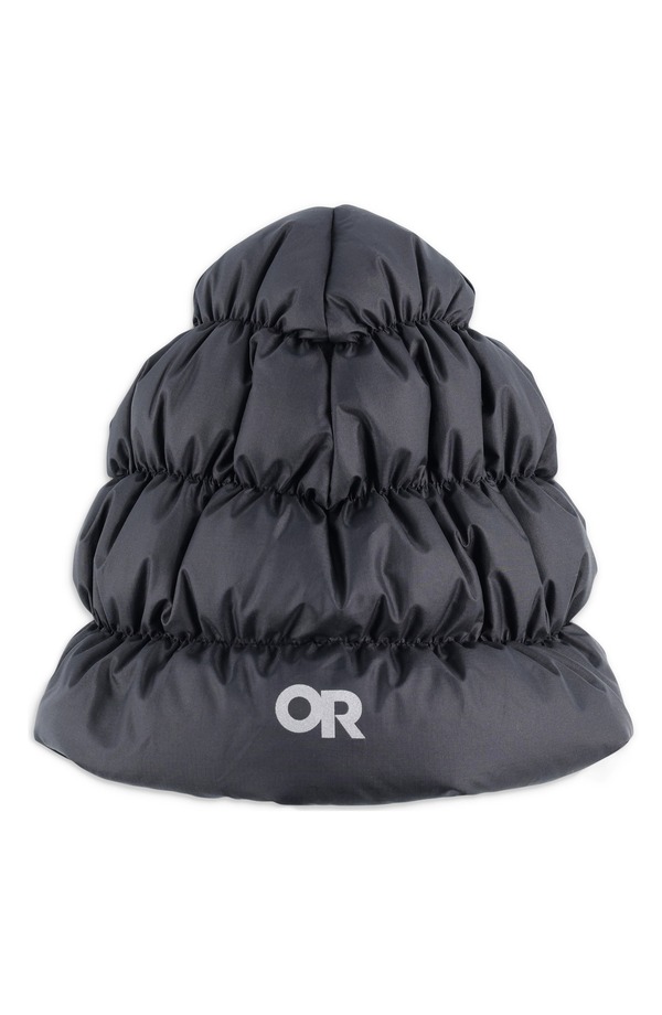 アウトドアリサーチ レディース アクセサリー 帽子 ダウン Outdooresearch Coldfront 650 Fill Power Down Beanie Solid Black ブラック｜ReVida 店