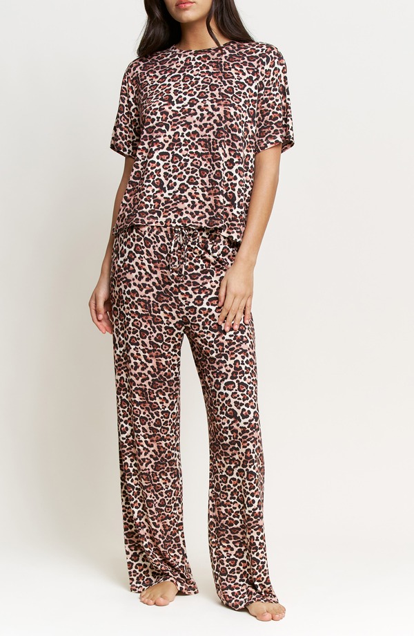 ハニーデュー インティメッツ レディース アンダーウェア ナイトウェア Honeydew All American Pajamas Carameleopard アニマル