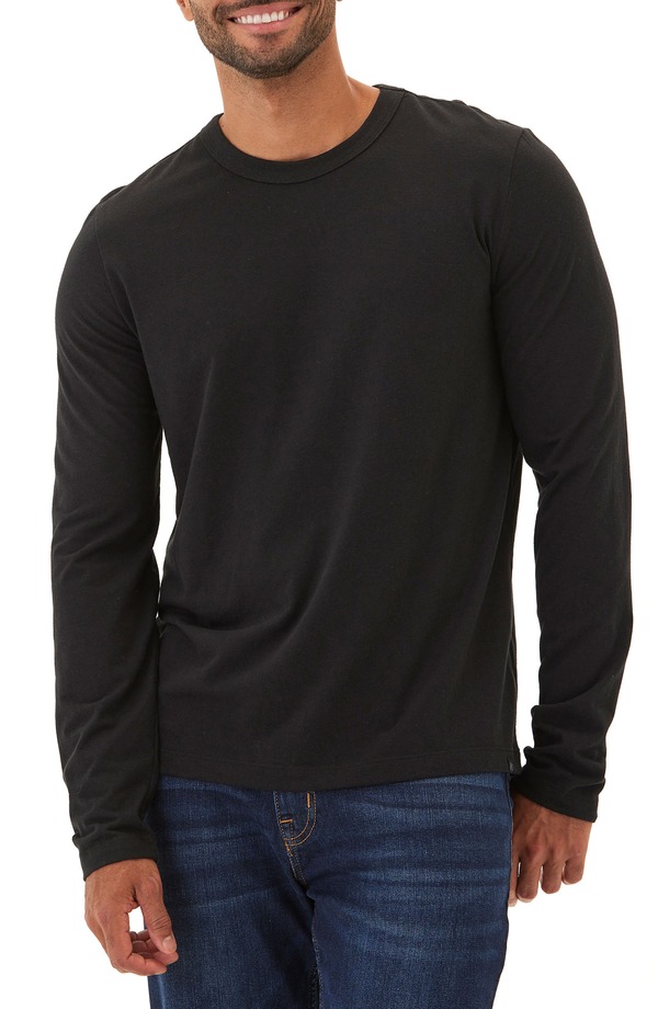 スレッズ・フォー・ソート メンズ トップス Tシャツ Threads 4 Thoughtucker Long Sleeve T-Shirt Black ブラック