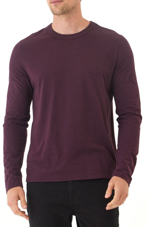 スレッズ・フォー・ソート メンズ トップス Tシャツ Threads 4 Thoughtucker Long Sleeve T-Shirt Ultra Maroon マルーン