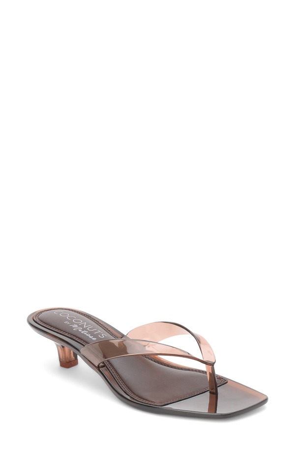 ココナッツバイマッテシィ レディース シューズ ヒール Coconuts by Matisse Margo Kitten Heel Flip Flop Brown ブラウン 12,766円