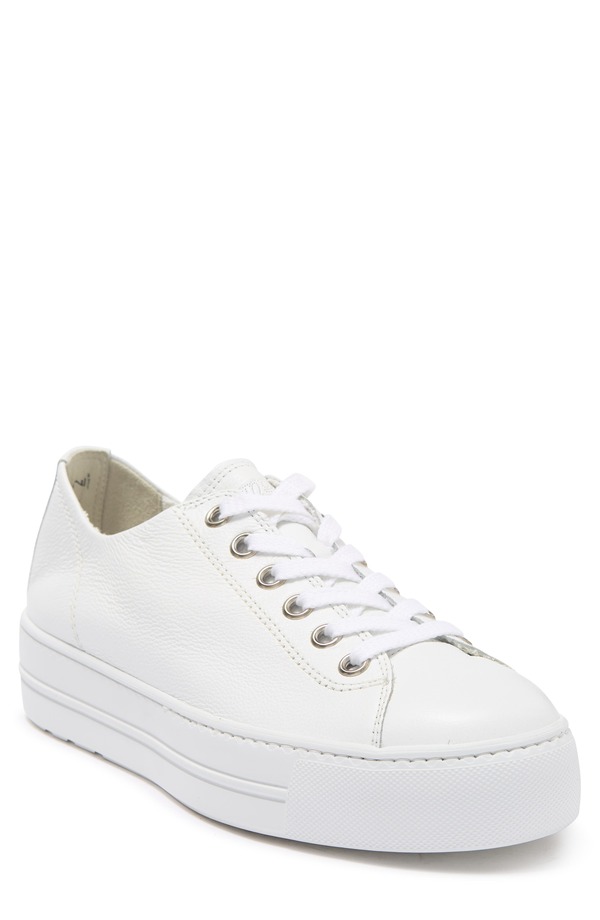 ポール・グリーン レディース シューズ スニーカー プラットフォーム Paul Green Bixby Platform Sneaker Wht Lea|ReVida 店