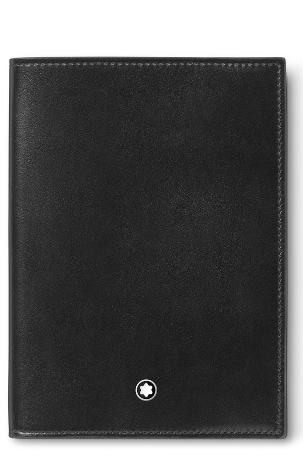 モンブラン レディース バッグ レザー Montblanc Meisterstck Leather Passport Holder Black ブラック｜ReVida 店