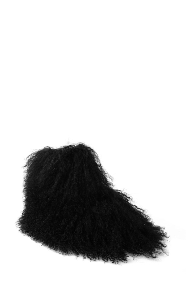 ジジ レディース シューズ ブーツ・レインブーツ ZIGI Risha Genuine Shearling Bootie Black ブラック|ReVida 店