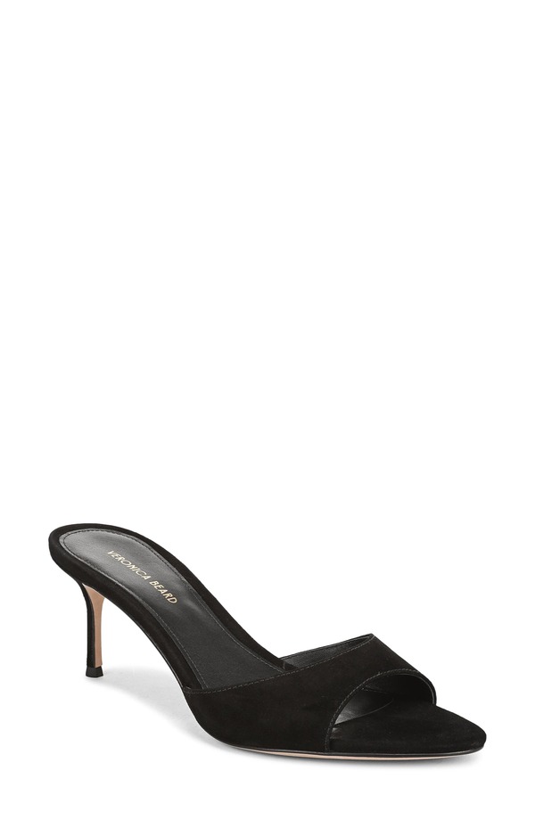 ヴェロニカ ベアード レディース シューズ ヒール サンダル Veronica Beard Tia Slide Sandal Black ブラック