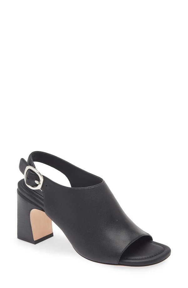 ラグアンドボーン レディース シューズ 踵 サンダル rag \u0026 bone Gigi Slingback Sandal Black 黒いこと