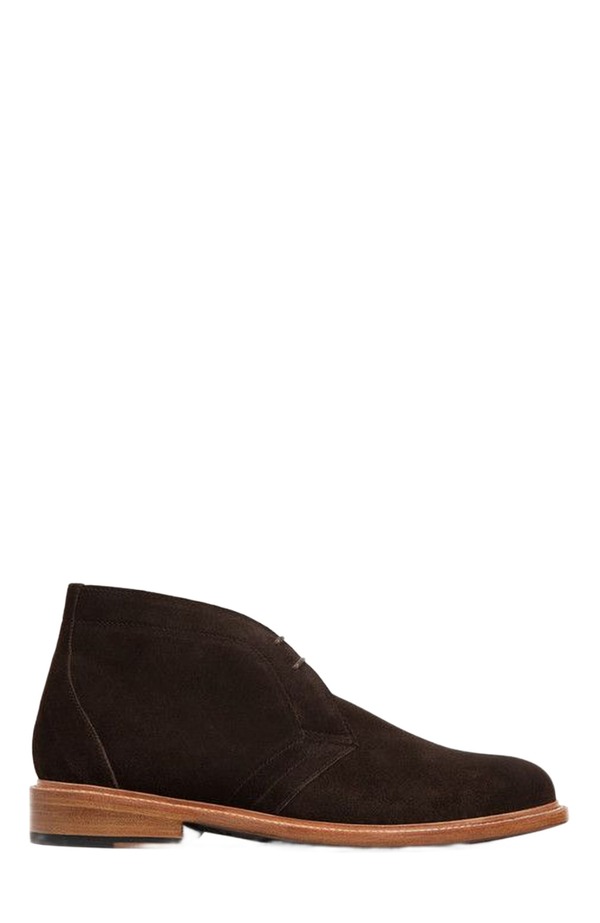 アンソニー ヴィア メンズ シューズ ブーツ・レインブーツ Anthony Veer Bedford Chukka Tobacco Velvet Brown ブラウン｜ReVida 店 64,790円